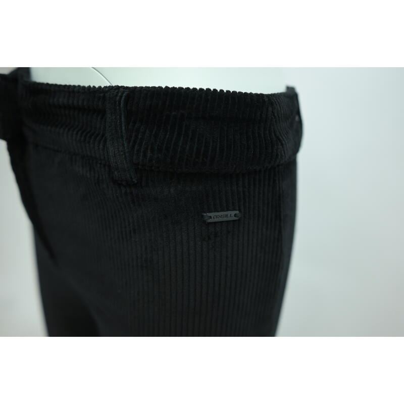 Pantaloni femei O'Neill Ribbed Velour, Negru