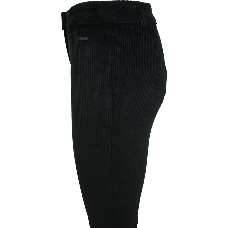 Pantaloni femei O'Neill Ribbed Velour, Negru