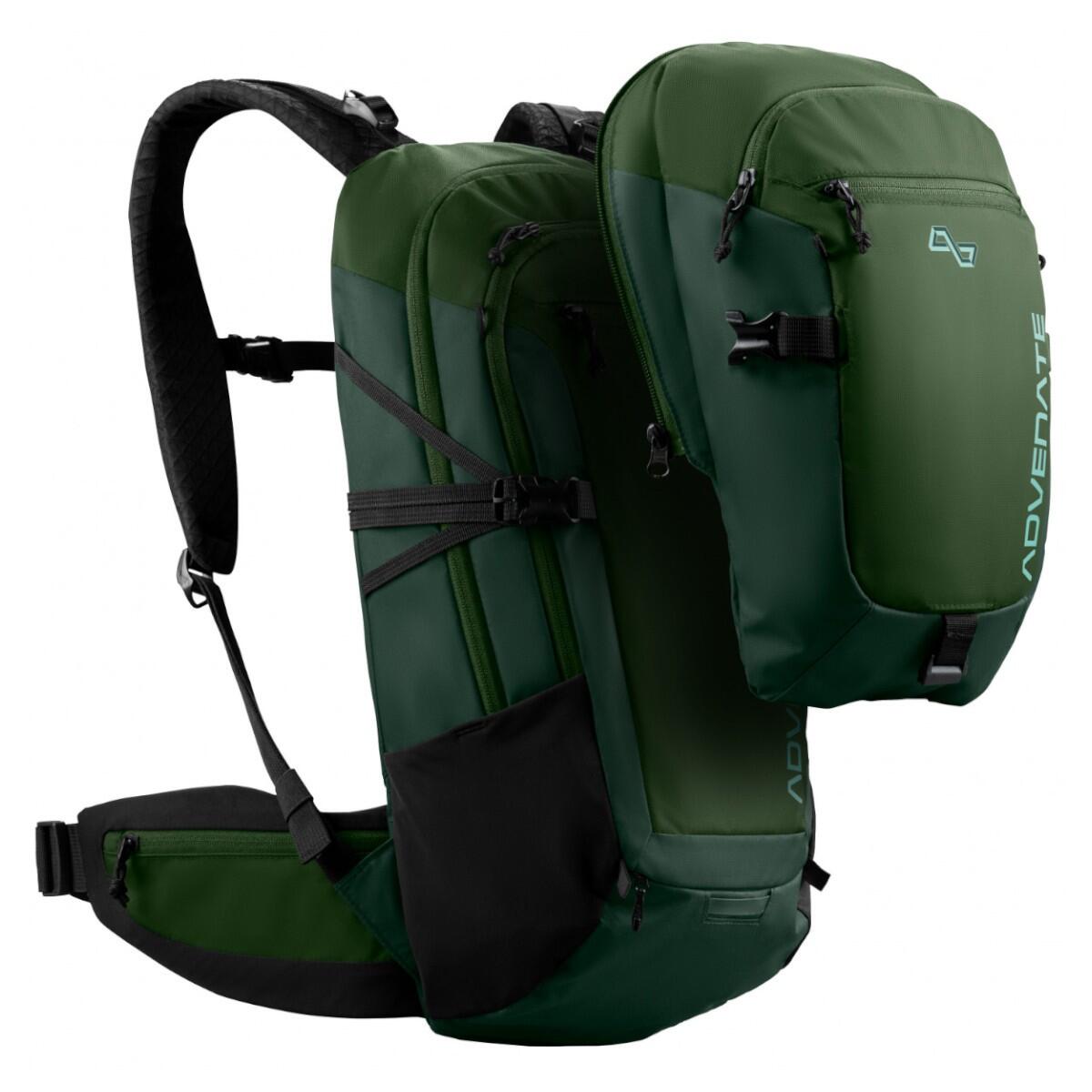 ADVENATE Rucksack Symphony 18+2+6 Der Allrounder - Waldgrün