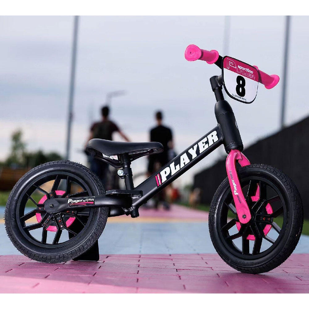 Balance Bike Player pedalless bike Red Lights on wheels Decathlon