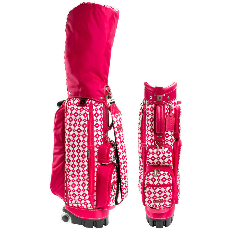 LABO DESIGN GOLF CADDIE BAG - RED/WHITE