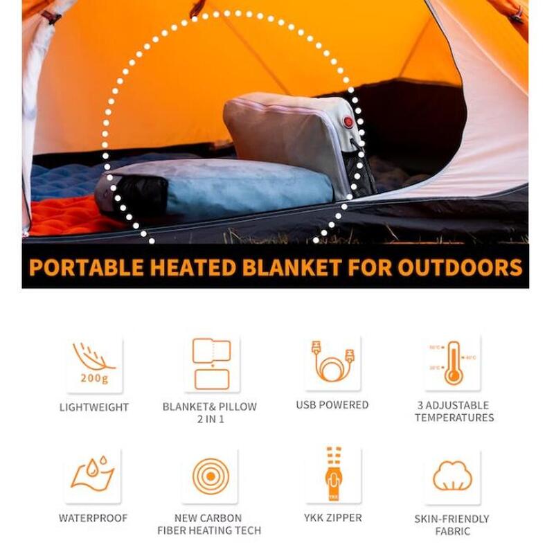 Heated Blanket / Heated Blanket / WHITE
