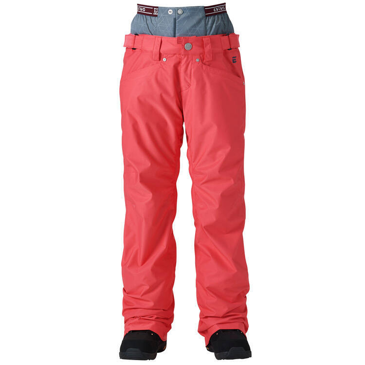 Women's Waterproof Snow Pants - Orange
