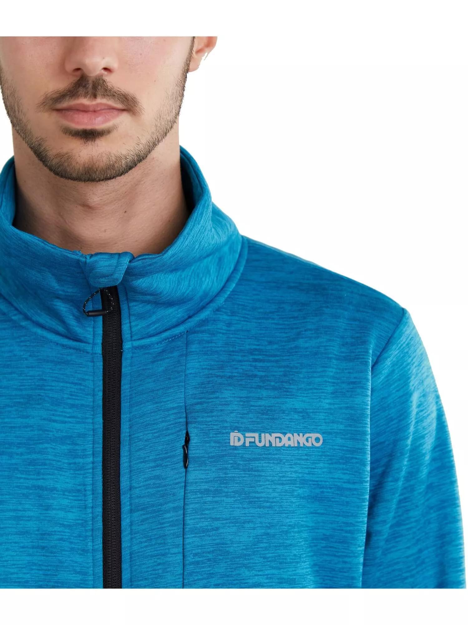 Fleecepullover Jefferson Fleece Jacket Herren - hellblau 3/7