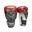 Luvas de boxe Top King Super Star em couro vermehlo