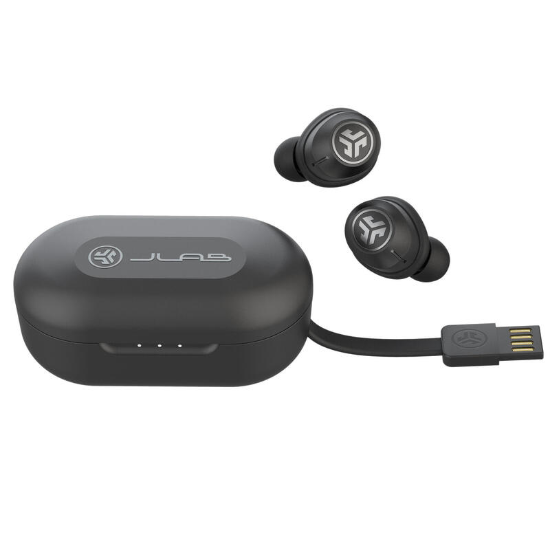 Słuchawki sportowe bluetooth JLab Audio TWS JBuds Air ANC Czarne