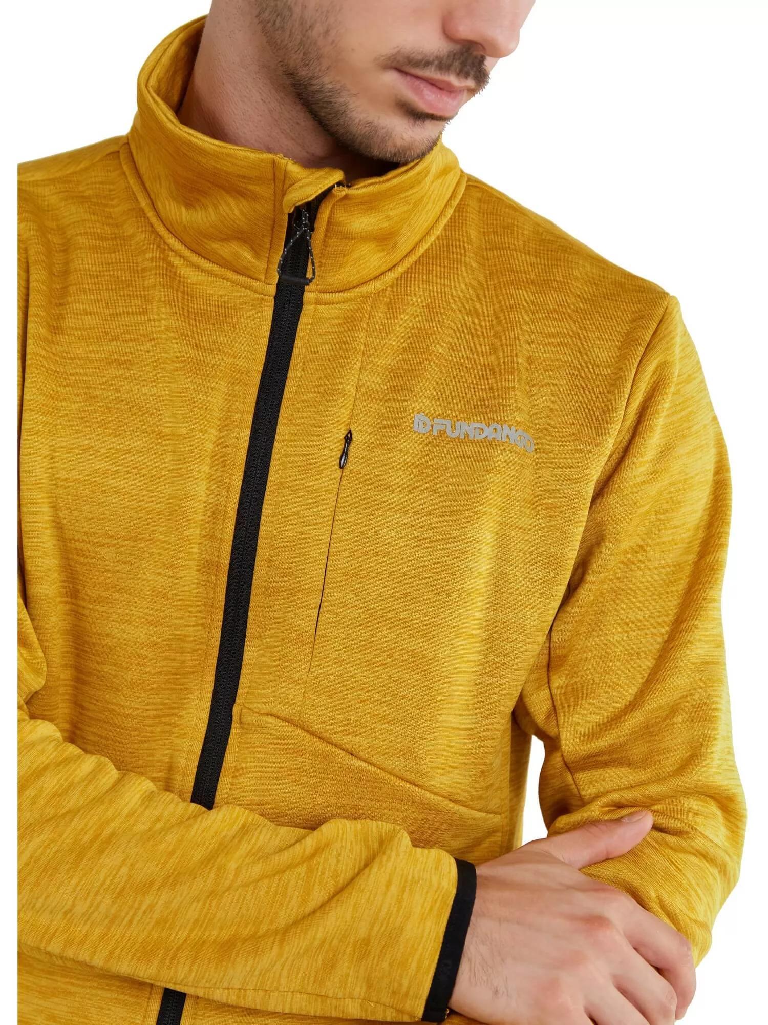 Fleecepullover Jefferson Fleece Jacket Herren - gelb 4/6