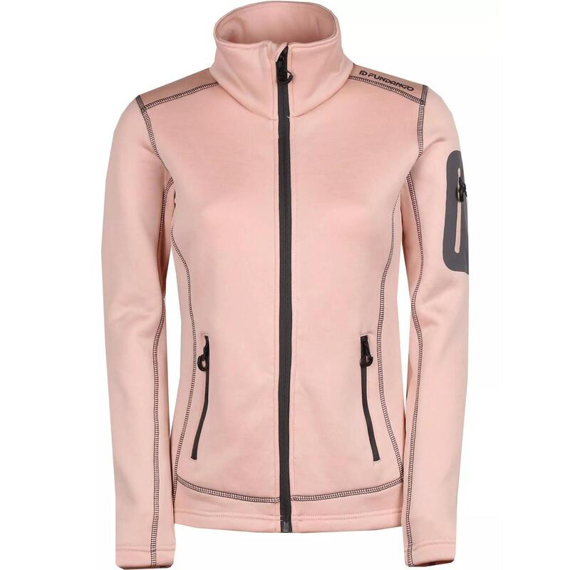 Pulover polar Antila Fleece Jacket - roz femei