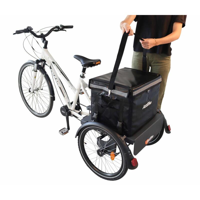 Kit de remolque trasero para bicicletas - Transporte de carga