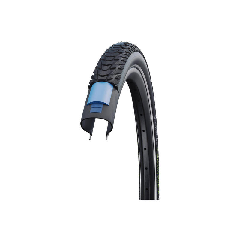 Pneu vtt / urbain 29x2.00 tr Schwalbe marathon e plus noir (50-622) vae