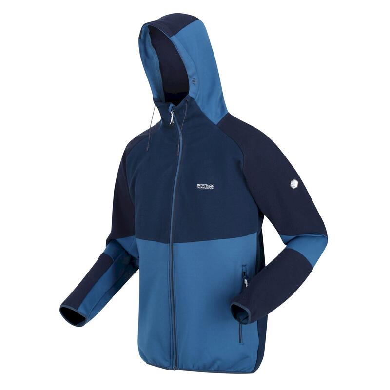 Veste à capuche HIGHTON PRO Homme (Bleu nuit / Bleu)