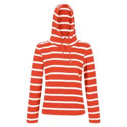 Sweat À Capuche MAELYS Femme (Rouge / Blanc)