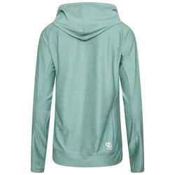 Dames Laura Whitmore  Sprint City Marl Lichtgewicht Hoodie (Niagra Blauw)