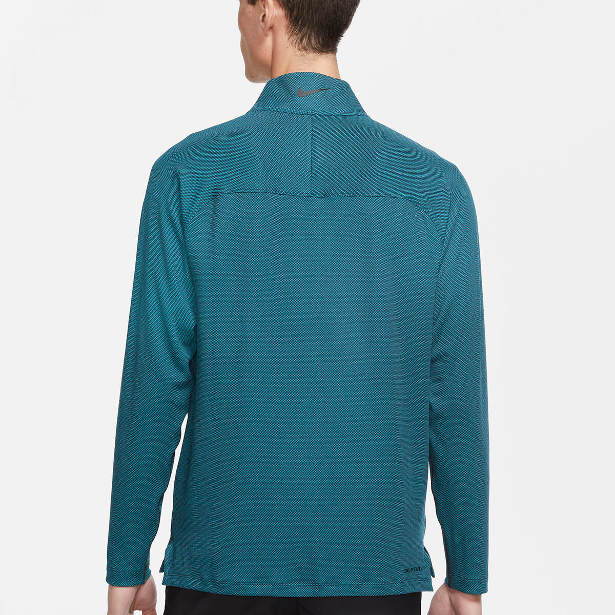 Mens Vapor Half Zip Top (Bright Spruce/Obsidian Blue/Black) 3/4