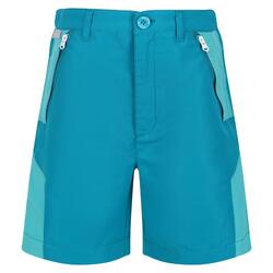 Short SORCER Enfant (Turquoise clair / Turquoise vif)