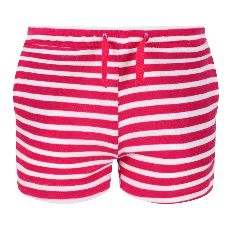 Short décontracté DAYANA Enfant (Rose bonbon / Blanc)