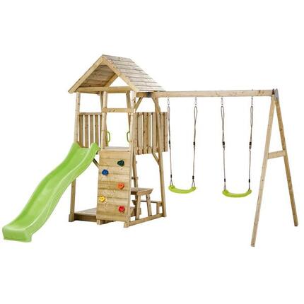 WOODI Spielplatz mit Sandkasten und Picknicktisch