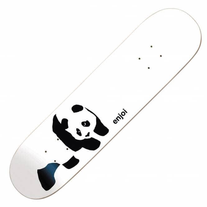 ENJOI - Deck WHITEY PANDA LOGO WIDE R7 8.25"