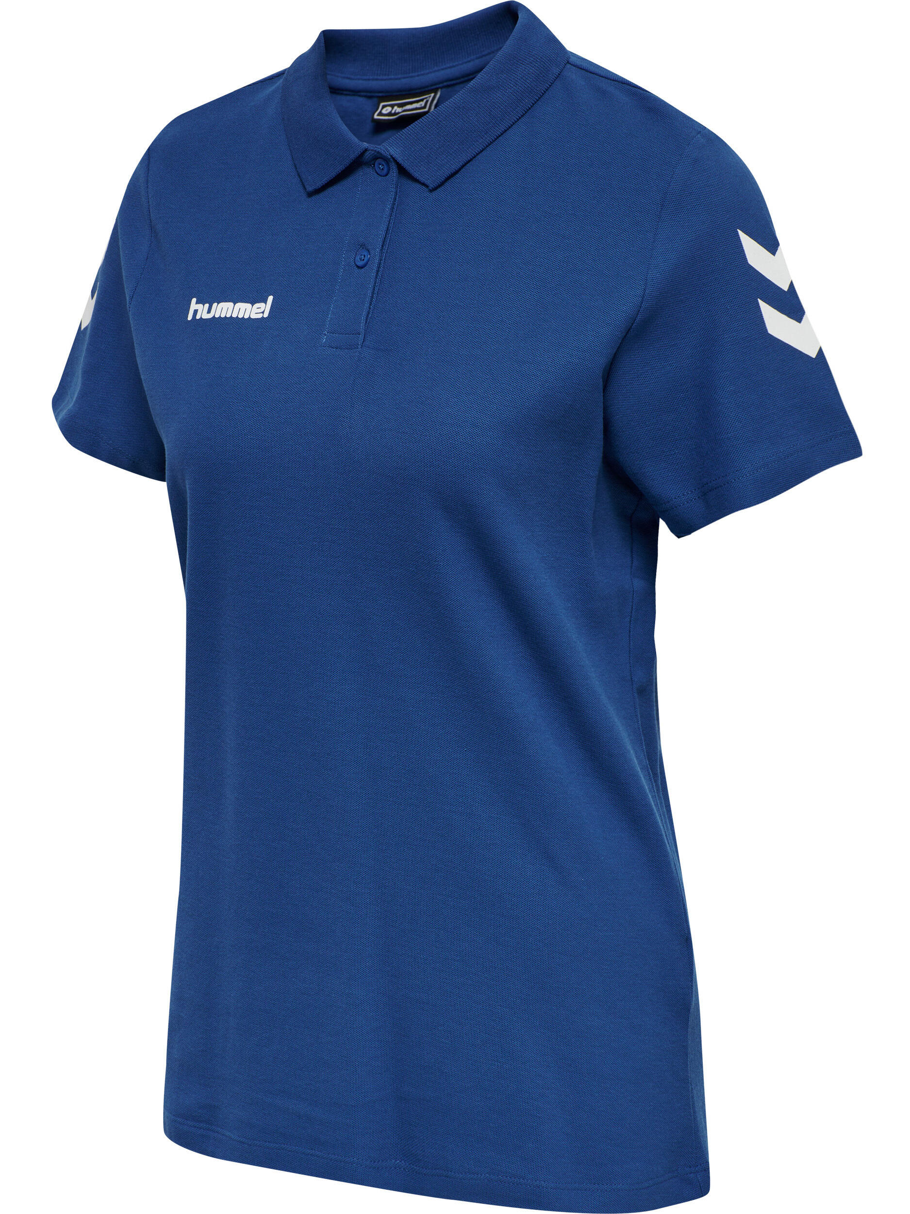Koszulka tenisowa polo damska Hummel Go Cotton Polo Woman