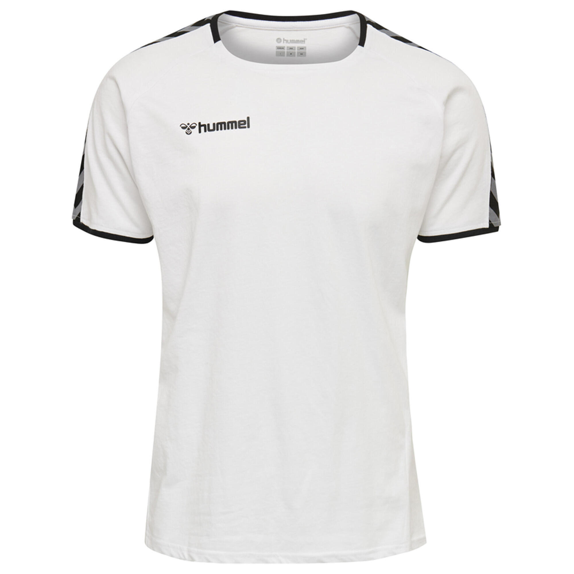 Hummel - Enfiler T-shirt Hmlauthentic Enfant Hummel - T-shirt Manches Courtes - Blanc - 4 À 6 Ans - Decathlon
