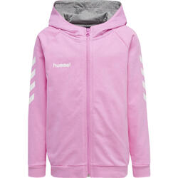 Fermeture Éclair Cotton Kapuzenpullover Hmlgo Multisport Enfant HUMMEL