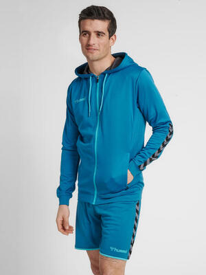 Rits hoodie hmlauthentic heren hummel