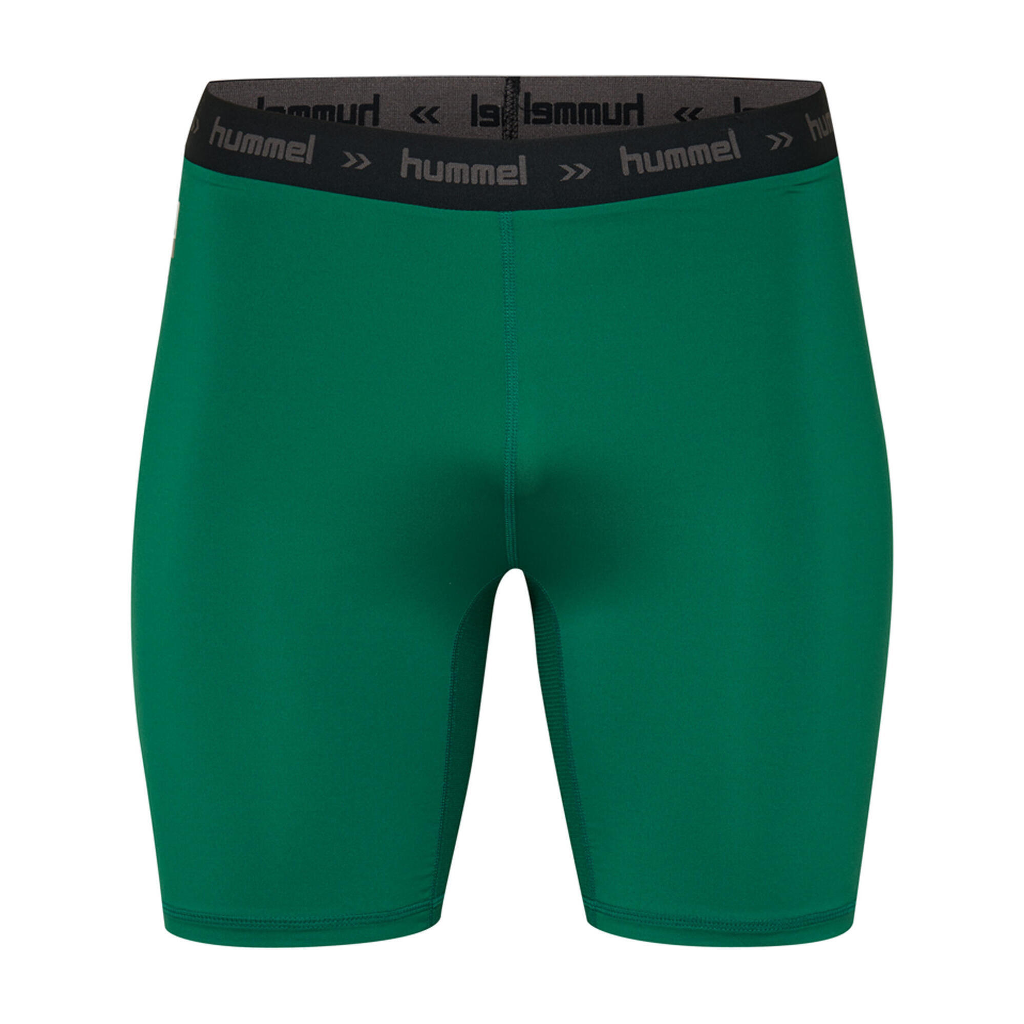 Hummel - Enfiler Collants Hml Homme Hummel - Sous-short - Blanc|vert - S - Decathlon