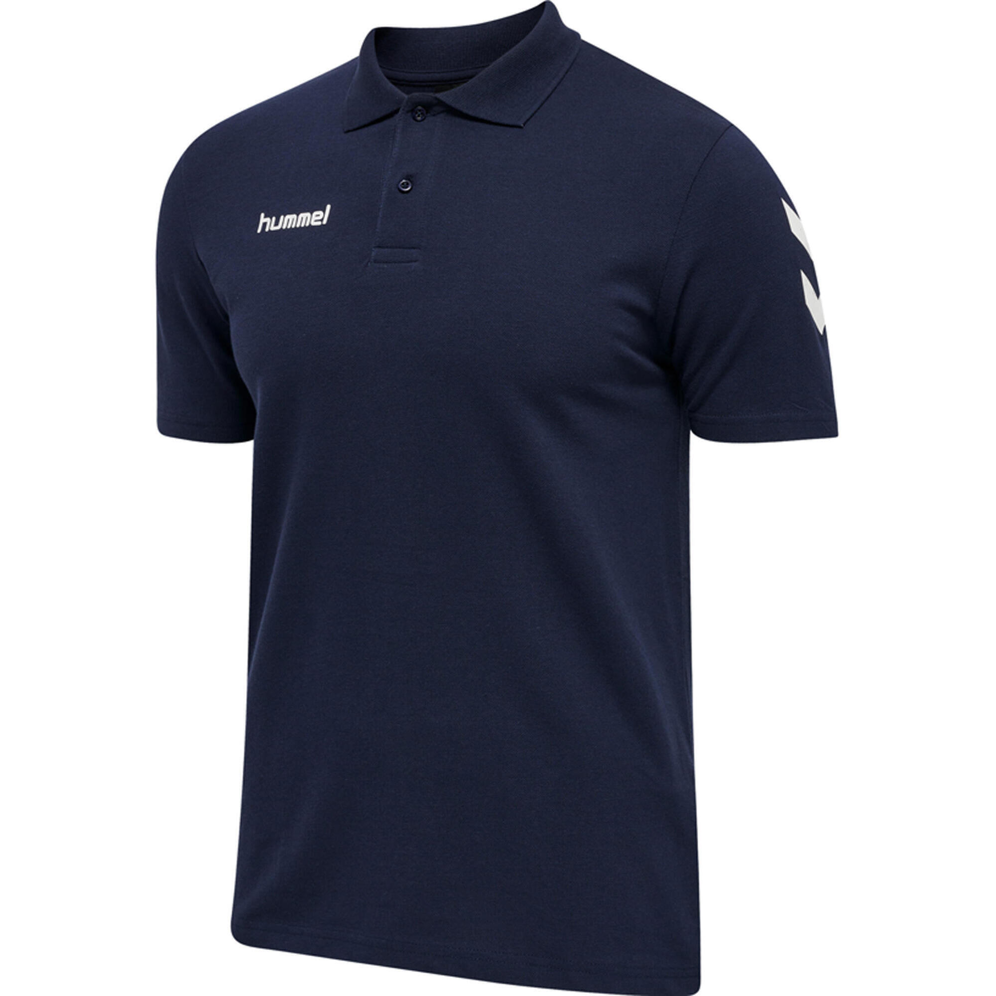 Koszulka tenisowa polo męska Hummel Go Cotton Polo 4/4