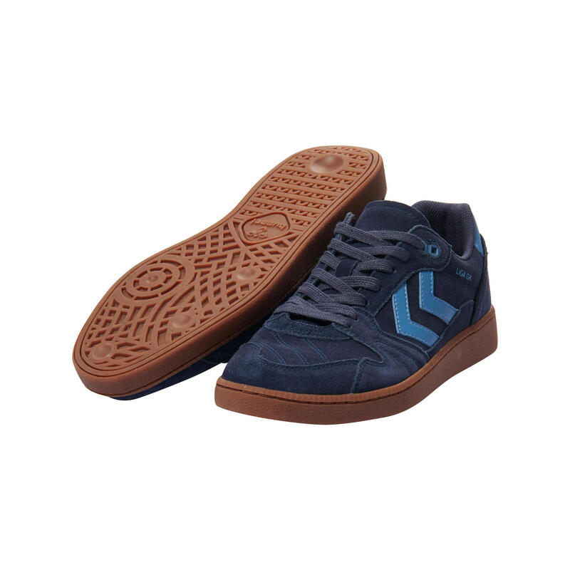 Scarpe Da Pallamano Hummel Liga GK, Unisex Adulti, Finta Pelle Scamosciata, Suola Piatta, Comode