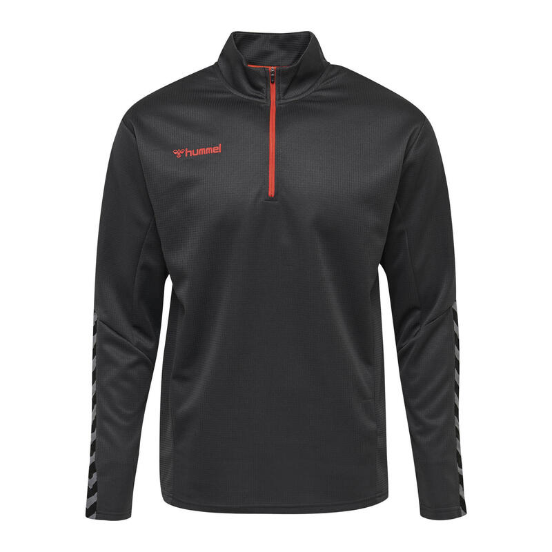 Sweatshirt Mit Kurzem Reißverschluss Herren