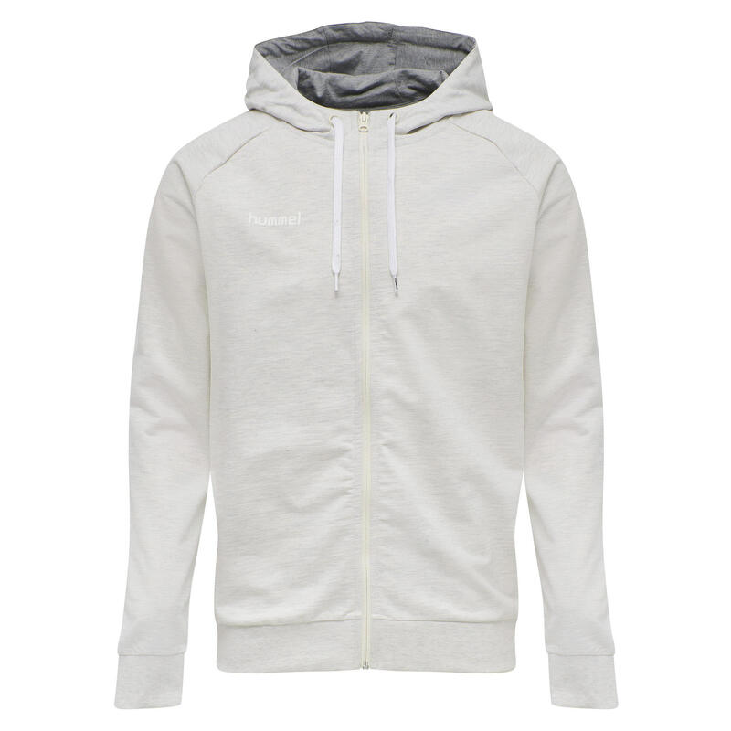 Fermeture Éclair Cotton Kapuzenpullover Hmlgo Multisport Homme HUMMEL