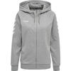 Fermeture Éclair Cotton Kapuzenpullover Hmlgo Multisport Femme HUMMEL