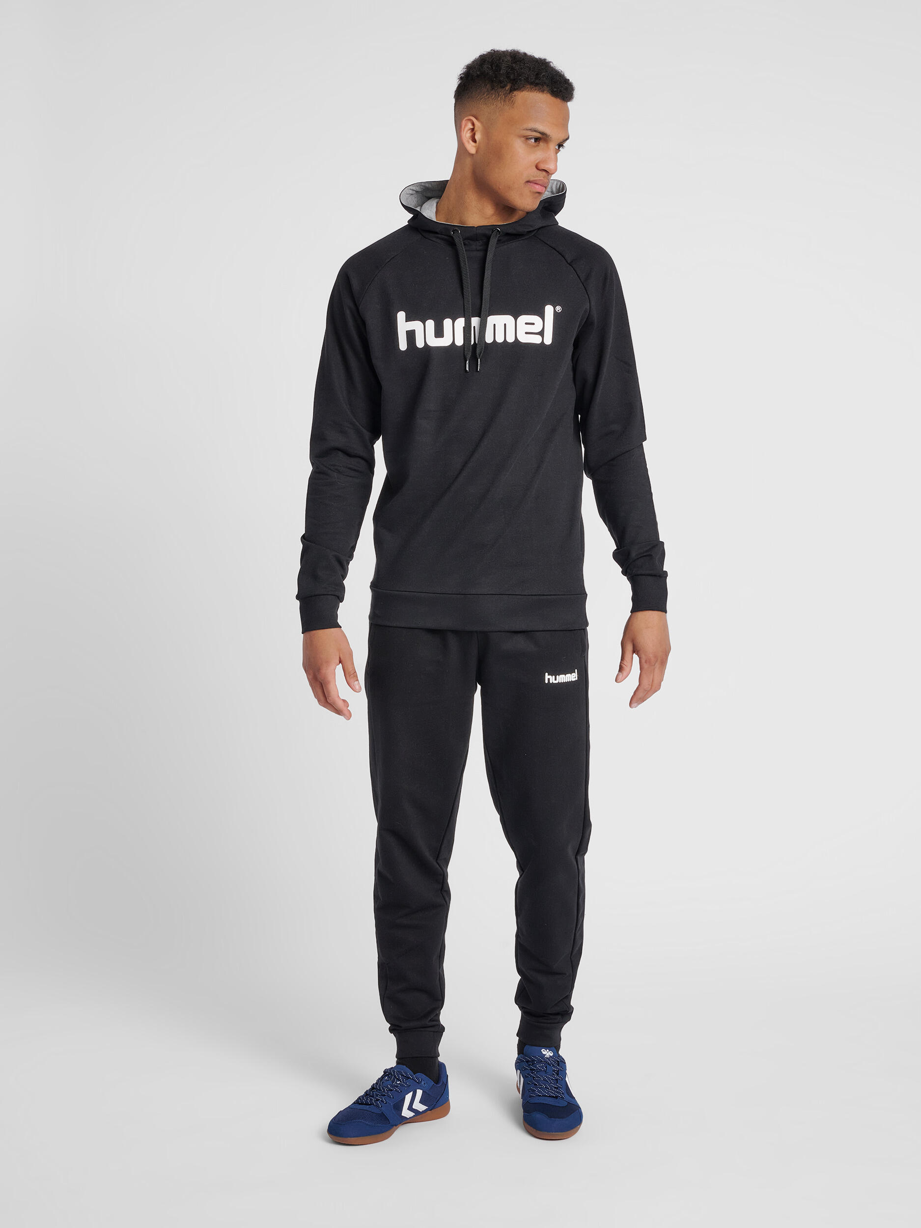 Felpa con cappuccio Hummel Cotton Logo 3/7