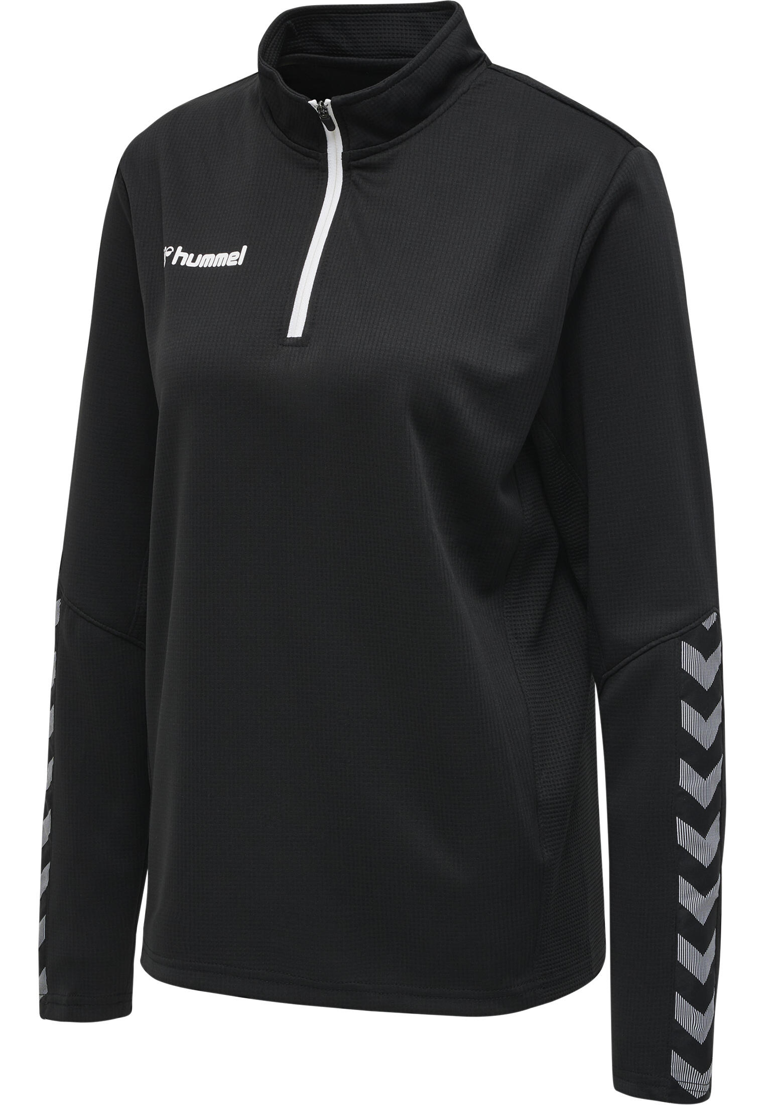 Bluza do piłki nożnej damska Hummel demi-zip hml AUTHENTIC