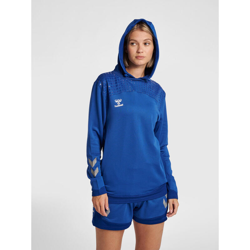 Hummel Doudoune à Capuche Rouge - Veste Matelassée Chaude Et Confortable