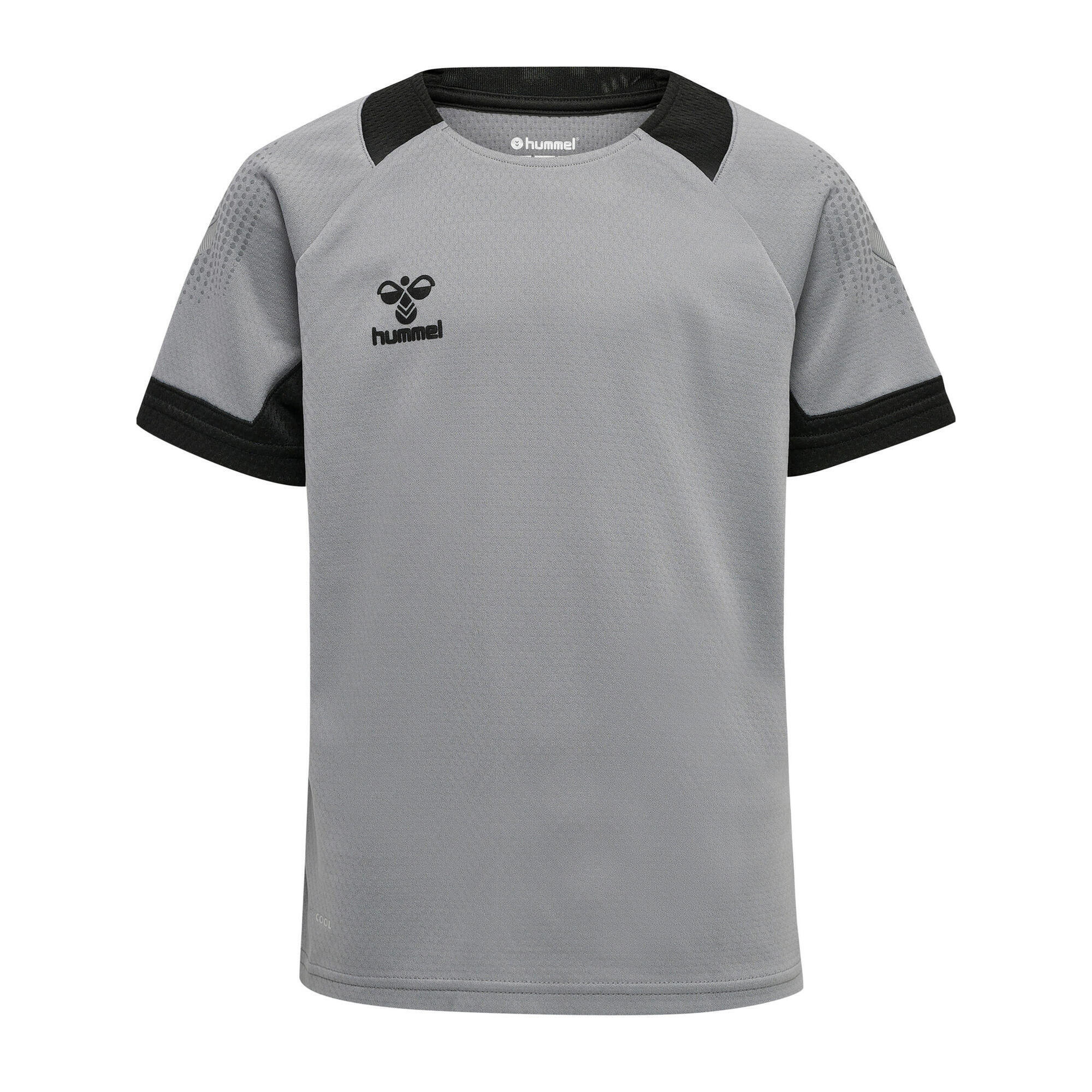 Hummel - Enfiler T-shirt Hmllead Enfant Hummel - Maillot Manches Courtes - Gris - 10 À 12 Ans - Decathlon