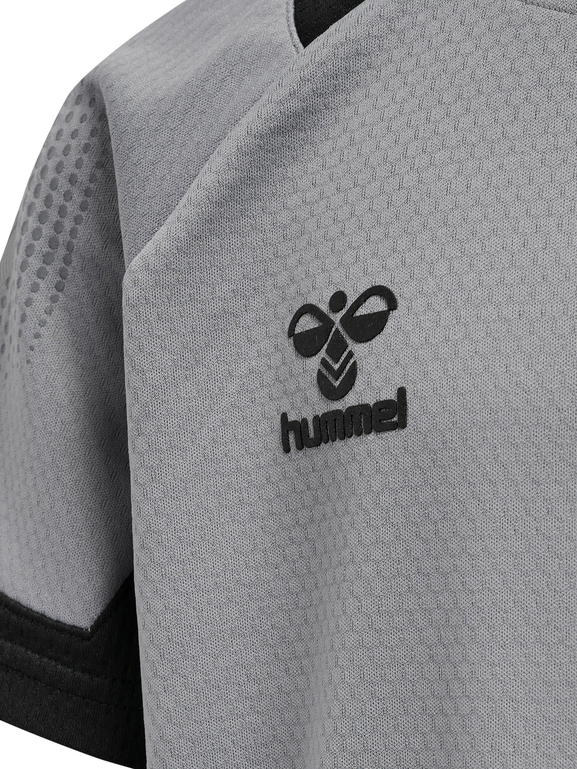 Hmllead S/S Poly Jersey Jersey de manga curta para crianças 3/7