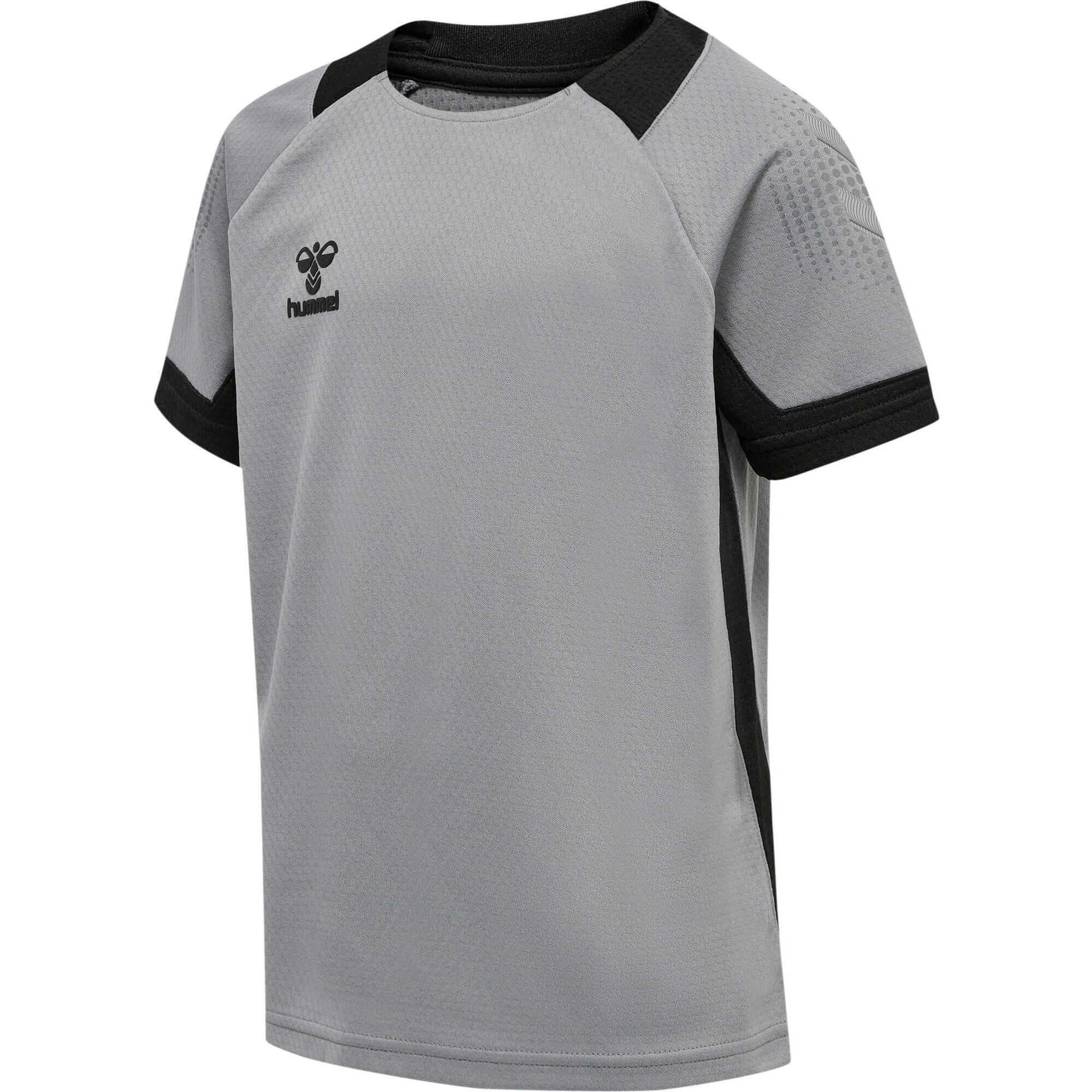 Hmllead S/S Poly Jersey Jersey de manga curta para crianças 4/7