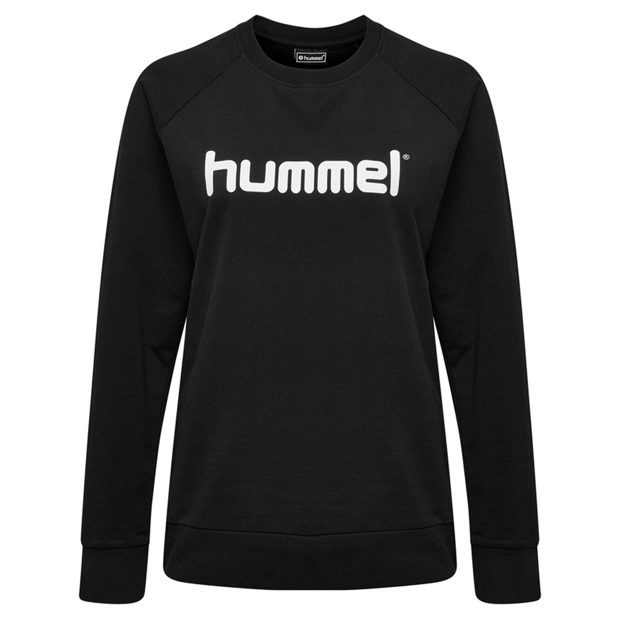 Hummel Felpa donna Cotone Logo