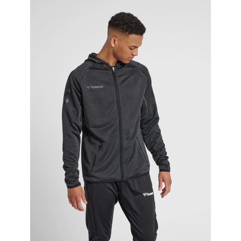Hmlauthentic Pro Zip Hoodie Sweat À Capuche Zippé Homme