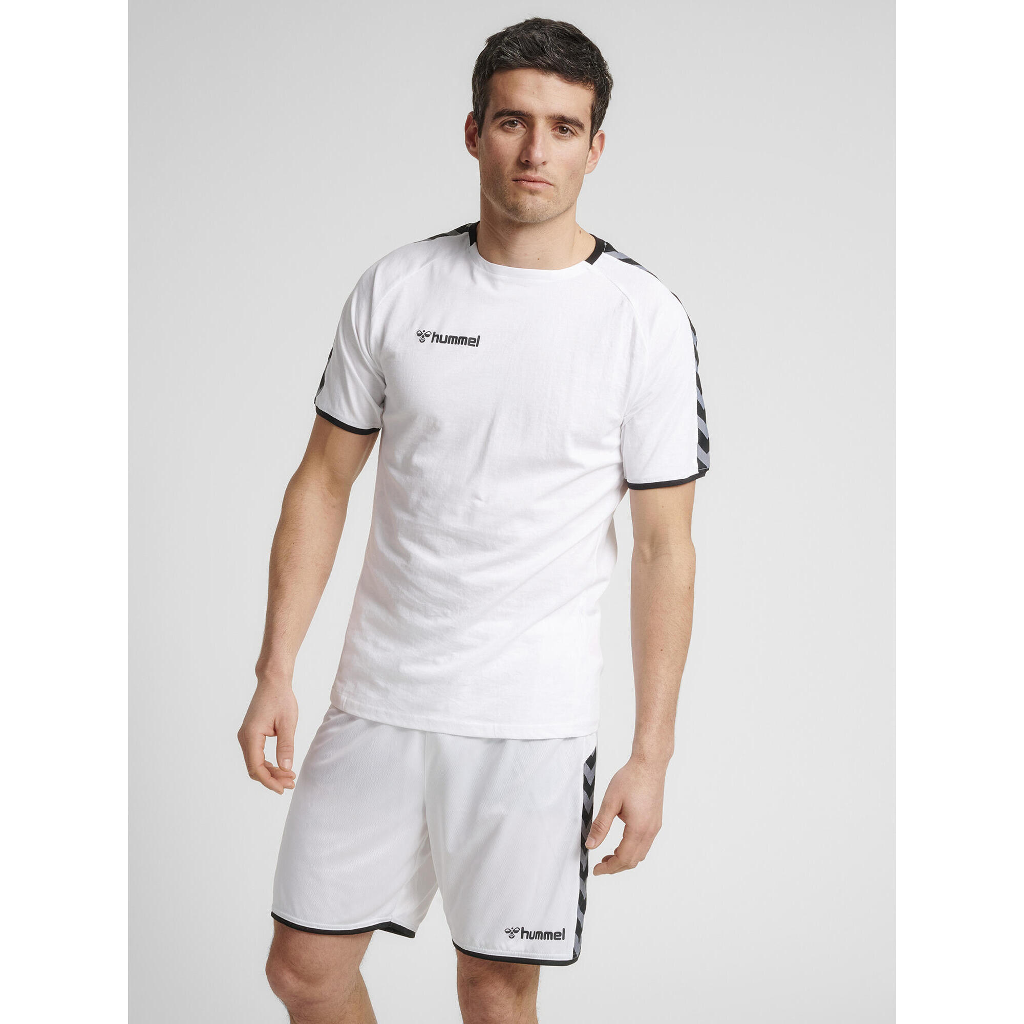 Hummel - Enfiler T-shirt Hmlauthentic Homme Hummel - T-shirt Manches Courtes - Blanc - S - Decathlon