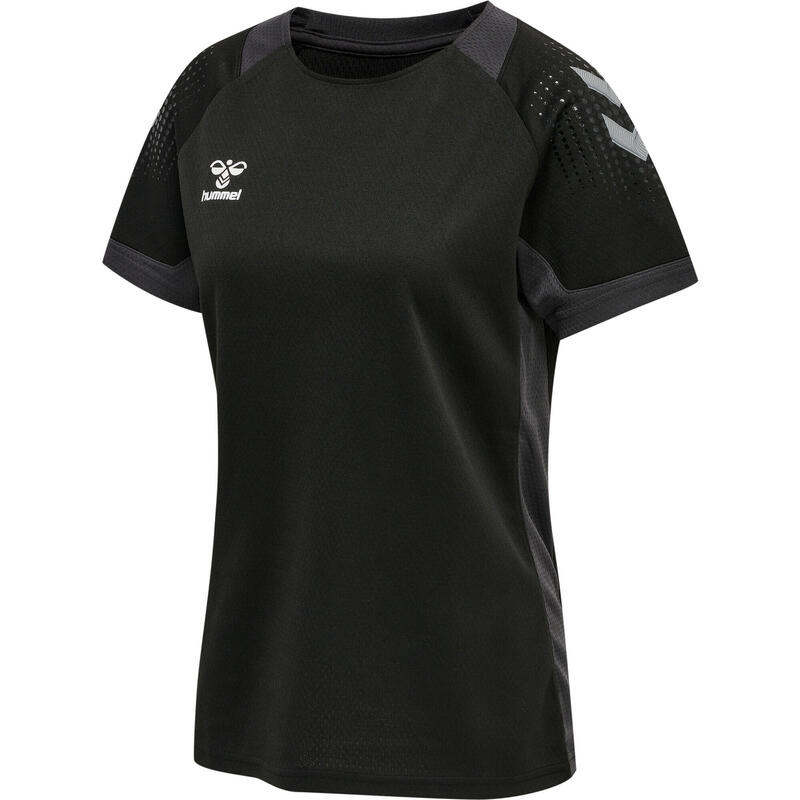 T-Shirt Hmllead Multisport Dames Licht Ontwerp Sneldrogend Hummel