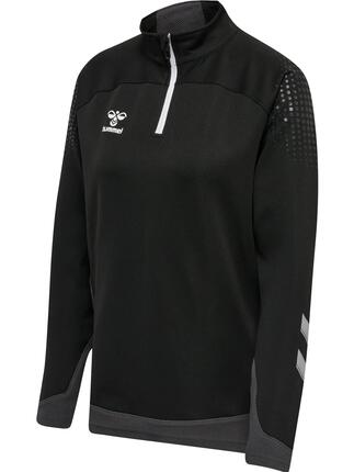 Demie-Fermeture Éclair Zip Sweat-Shirt Hmllead Femme