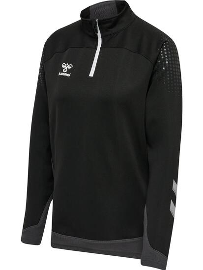 Demie-Fermeture Éclair Zip Sweat-Shirt Hmllead Femme