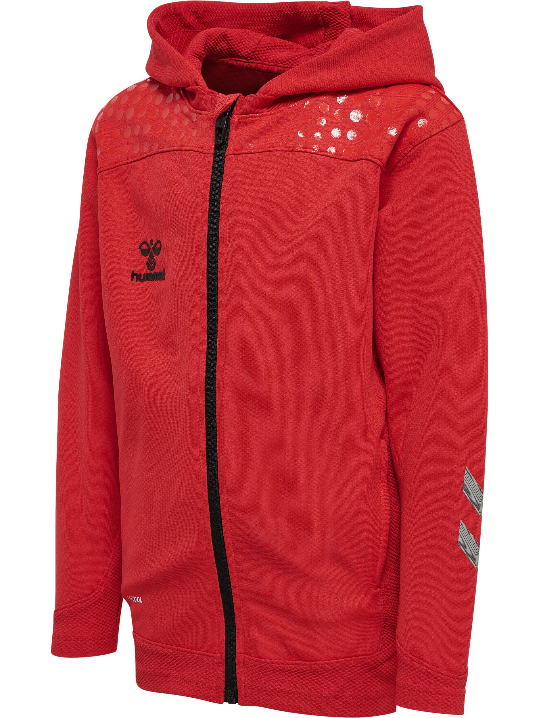Felpa con cerniera a cappuccio per bambini Hummel Lead Poly 7/7