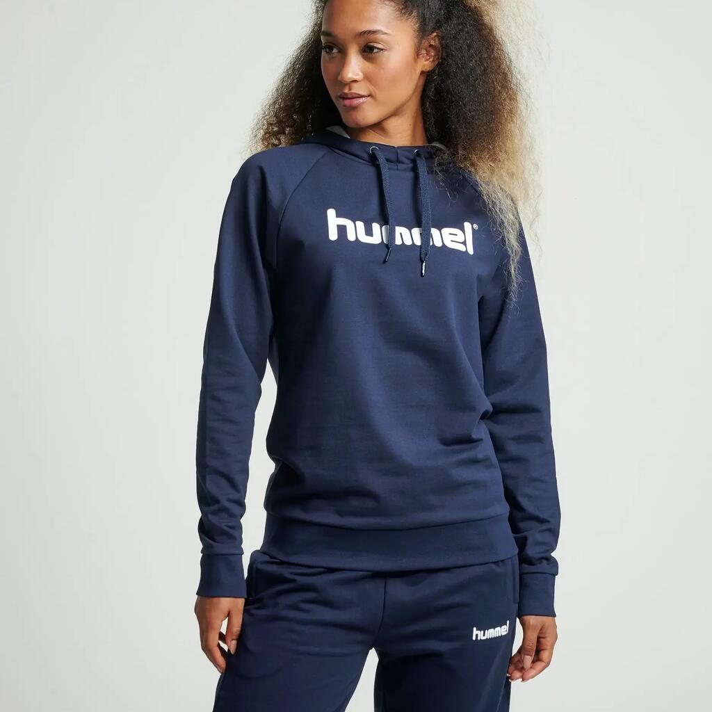 Women's hooded sweatshirt Hummel Cotton Logo