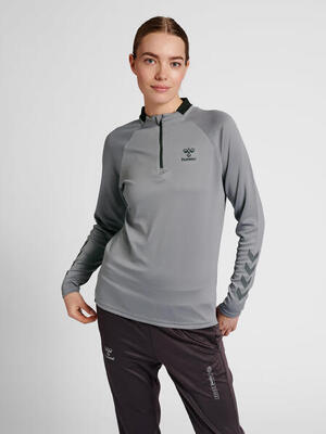 Felpa da donna con mezza zip Hummel hmlGG12 Action