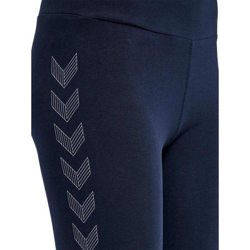 Leggings de algodão mulher Hummel Move Grid