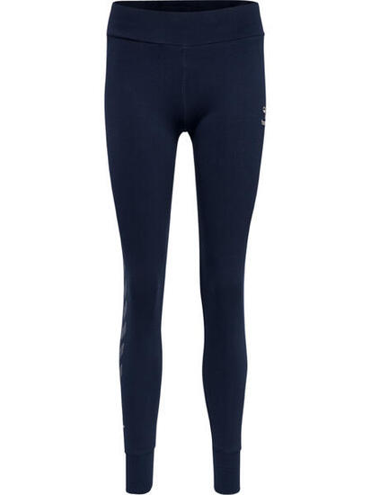 Damskie legginsy bawełniane Hummel Move Grid