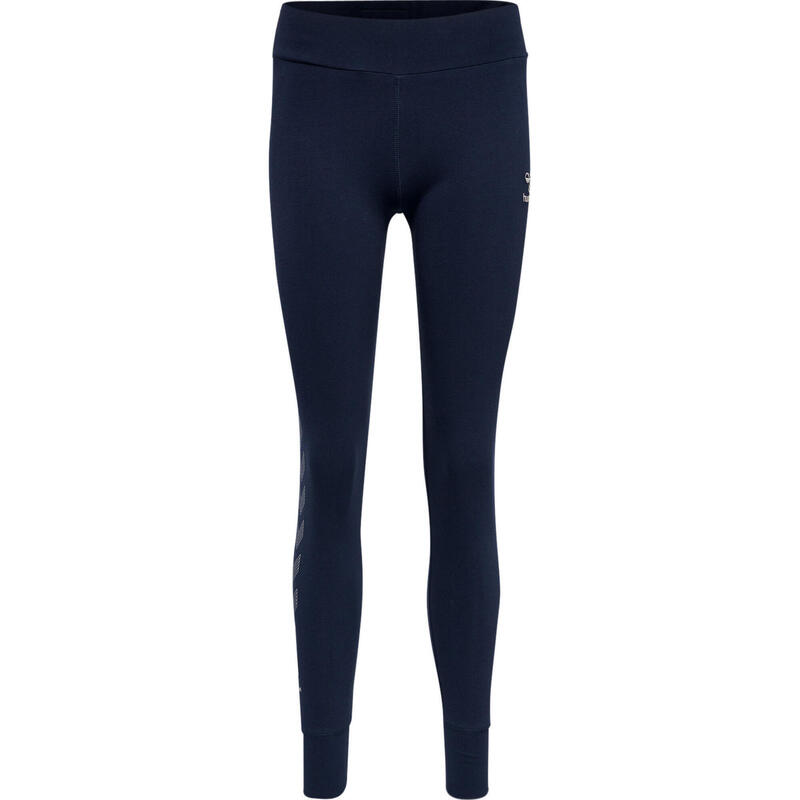 Leggings de algodão mulher Hummel Move Grid